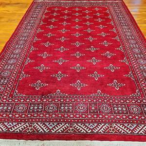 Hand knotted wool rug 248169 size 248 x 169 cm Pakistan