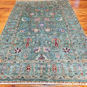 Hand knotted wool rug 249177 size 249 x 177 cm Afghanistan