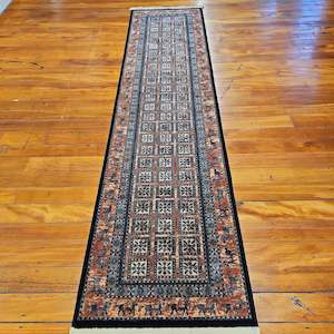 100% wool rug Kashqai 4301 500 size 67 x 275 cm Belgium