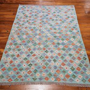 Hand knotted wool rug 167128 size 167 x 128 cm  Afghanistan