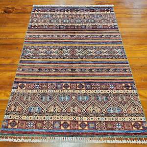 Hand knotted wool rug 177120 size 177 x 120 cm Afghanistan