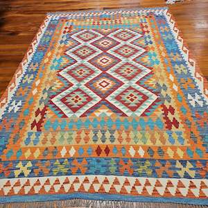 2: Hand knotted wool rug 233177 size 233 x 177 cm Afghanistan