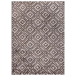 Diamond Echo Beni Ourain Moroccan Wool Shag Rug - Handmade & Clearance