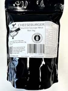 Gluten Free Cheeseburger Gourmet Sausage Meal