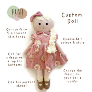 Dress-up Doll - custom girl/boy