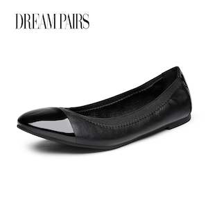 Shoes: YAERNI Foldable Round Toe Women Flats  Soft Sole E727