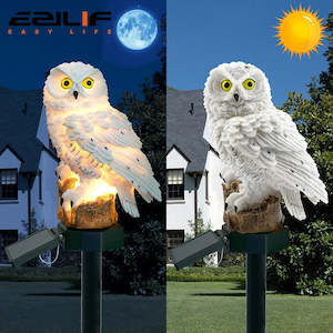 Solar light owl animal sculpture solar courtyard light solar LED outdoor garden …