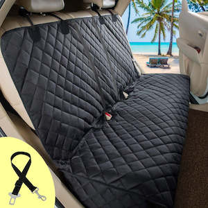 Tradies Pets: Dog Car Seat Cover Pet Travel Carrier Mattress Waterproof Dog Car Seat Protector With Middle Seat Armrest For Dogs