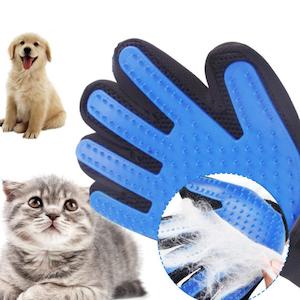 Tradies Pets: Silicone Dog Hair Removal Glove Comb Soft Use Pet Cats