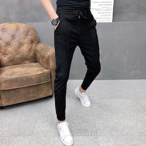 Casual Formal Clothing: Pantalones Hombre Luxury Clothing Cargo Pants Men High Waist