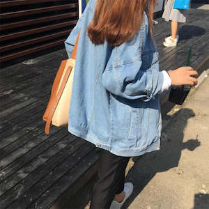 Casual Formal Clothing: Women's fashion casual Denim Jacket L554