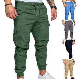 Men's Casual Jogging Pants Pocket Pants Sports Pants