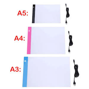 A3/A4/A5 Three Level Dimmable Led Light Pad Drawing Board Pad Tracing Light Box …