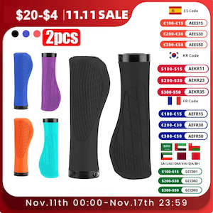 Electronic Scooters Bikes: 2023 New Mtb Grips Integrated Bicycle Grips Comfortable Silicone Mountain Bike Grips Dustproof Waterproof Mtb Cuffs Bike Handles