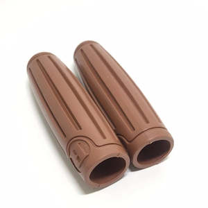 Electronic Scooters Bikes: Retro Rubber Plastic Bicycle Handlebar Grips Protection Cover