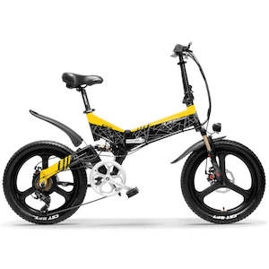 Upgraded G650 20'' Mountain Bike 7 Speed Electric Bike 400W 14.5Ah Hidden Li-ion…