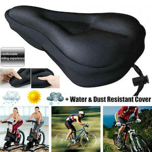 Mountain Bike 3D Saddle Cover Thick Breathable Super Soft Bicycle Seat Cushion S…