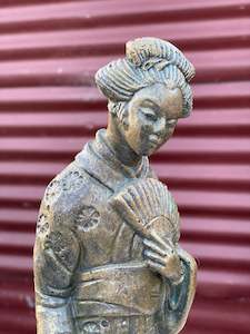 Arts Crafts: Geisha  24cmH x 4cm W x 3cmD