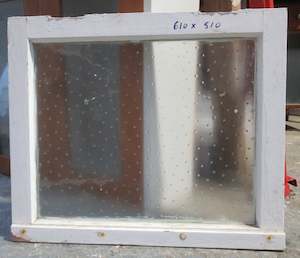 Single Pane Sash Window   610H x 510W