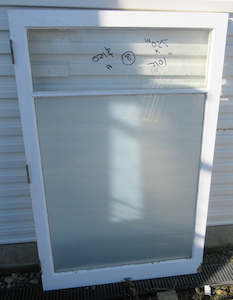 2 Lite Partially Obscure Glass Casement Sash 1015Hx 750W