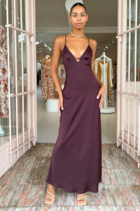 Maxi Dress: Time to Shine - Truffle