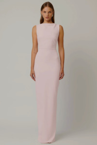 Maxi Dress: Verona Gown - Ice pink