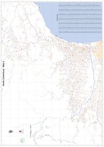 North Canterbury 2 A0 Wall Map