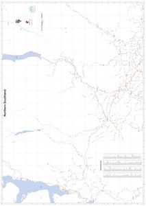 Northern Southland A0 Wall Map