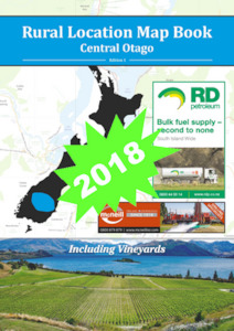 Central Otago Rural Location Map Book