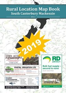 South Canterbury Mackenzie Rural Location Map Book