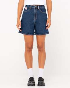 Cyprus Lucky High Waisted Denim Short