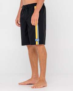 Burnt Rubber 21" Elastic Waist Boardshort