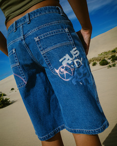 Rock Hot Low Rise Baggy Jort