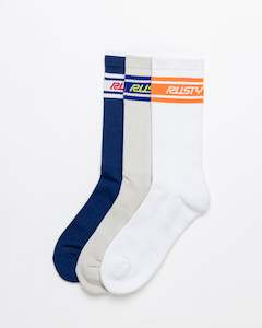 Pit Crew Mid Calf 4-sock Pack