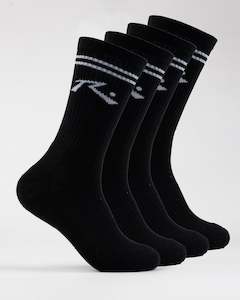 Comp Mid Calf 4-Sock Pack