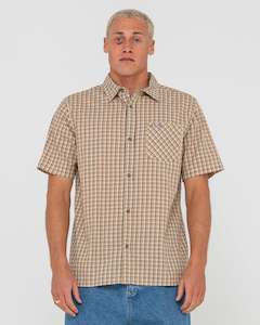 Clothing wholesaling: Datsun 45 Short Sleeve Check Shirt