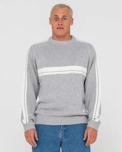 White Lines 2.0 Crew Neck Knit