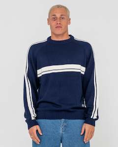 White Lines 2.0 Crew Neck Knit