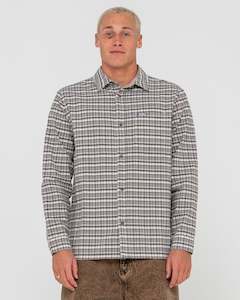 Datsun Cuts Long Sleeve Check Shirt