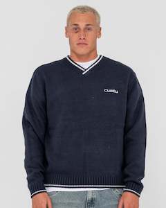 Venom Vee Neck Boxy Knit