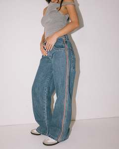 Flip Mommy Low Rise Baggy Jean