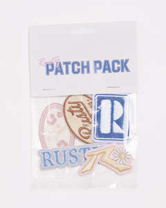 Clothing wholesaling: Rusty Ladies Iron On Patch Pack