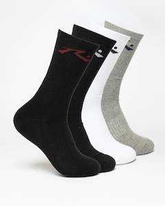 R Dot Mid Calf 4-Sock Pack