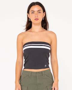 Amelia Strapless Contrast Knit Top