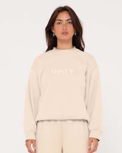 Rusty Signature Oversized Crew