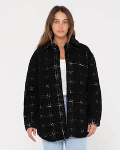 Alma Oversized Sherpa Jacket