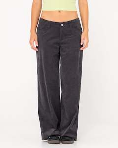 The Secret Low Rise Wide Leg Cord Pant