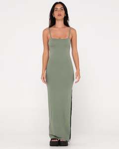 Vicky Fitted Slip Maxi Dress