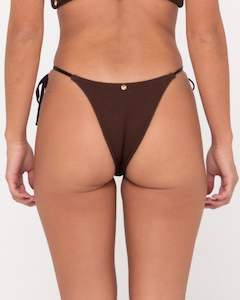 Sandalwood Side Tie Midi Bikini Bottom