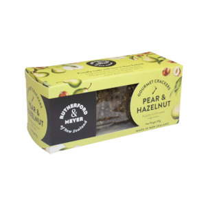 Food manufacturing: Gourmet Crackers – Pear & Hazelnut